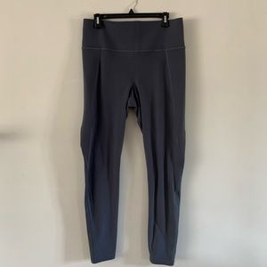 Old Navy Active Elevate Leggings Built-In Sculpt Women's High Rise XL TALL Gray